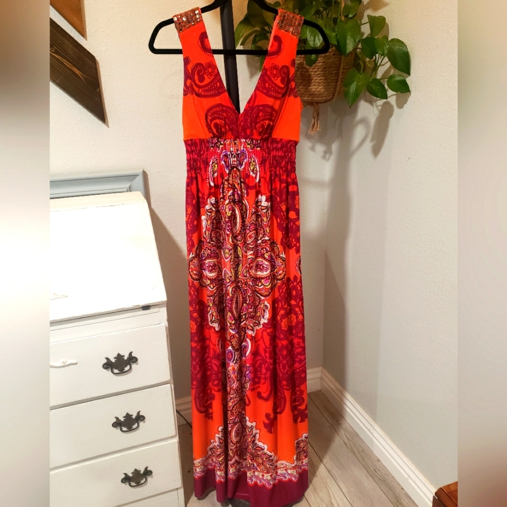 Boho Bisou Bisou Maxi dress